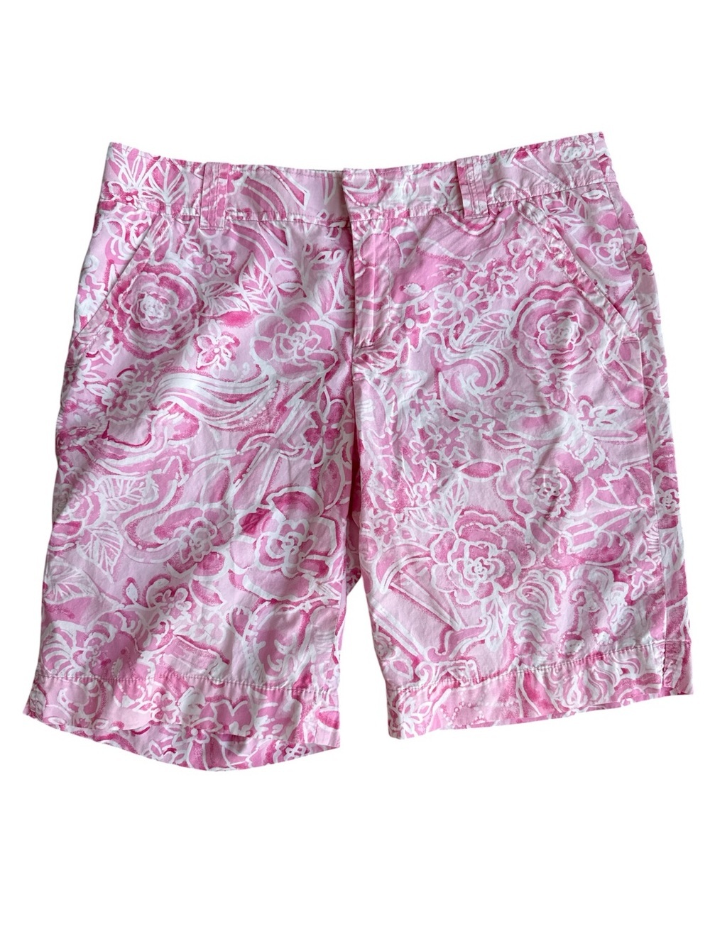 Lilly Pulitzer Pink Floral Shorts